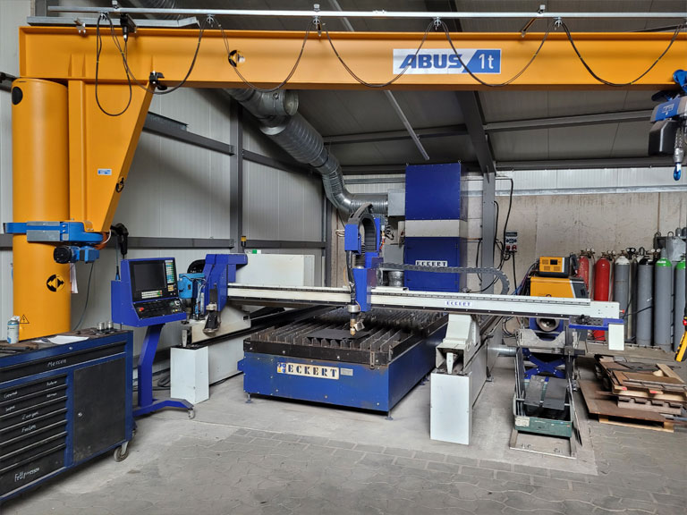 CNC Plasmaschneidanlage Janter 2​